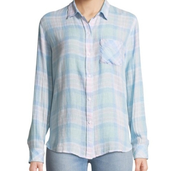 Mossimo Supply Co. Tops - Mossimo Women's Light Multi-Colored Top